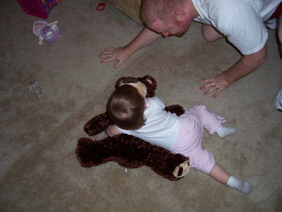 bear wrestling win